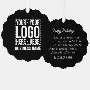 Benutzerdefiniertes Geschäft-Logo Unternehmensfirm Ornament Karte