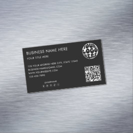 Benutzerdefiniertes Geschäft-Logo Unternehmensmark Magnetische Visitenkarte