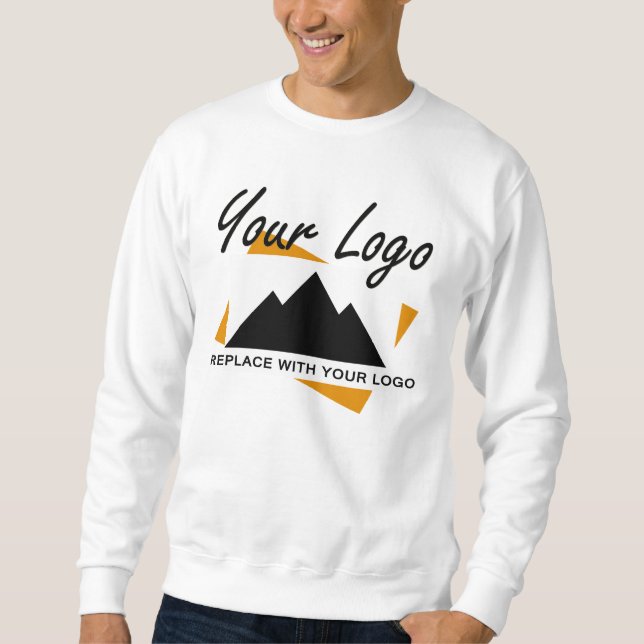 Benutzerdefiniertes Geschäftsdesign Hinzufügen ein Sweatshirt (Vorderseite)