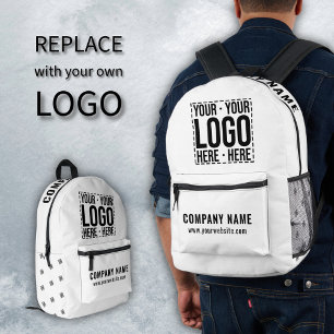 Benutzerdefiniertes Geschäftslogo Unternehmensfirm Bedruckter Rucksack