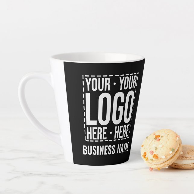 Benutzerdefiniertes Geschäftslogo Unternehmensfirm Milchtasse (Beispiel)