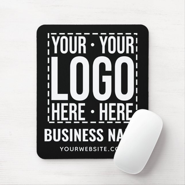Benutzerdefiniertes Geschäftslogo Unternehmensfirm Mousepad (Mit Mouse)