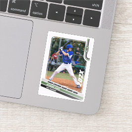 Benutzerdefiniertes Geschenk für Baseball-Spieler  Aufkleber