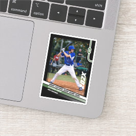 Benutzerdefiniertes Geschenk für Baseball-Spieler  Aufkleber