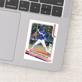 Benutzerdefiniertes Geschenk für Baseball-Spieler  Aufkleber
