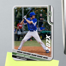 Benutzerdefiniertes Geschenk für Baseball-Spieler  Magnet