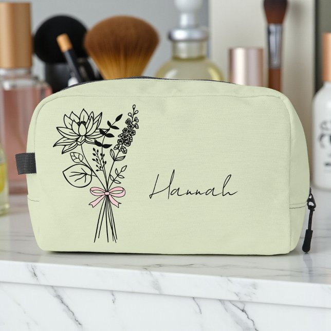 Benutzerdefiniertes Geschenk für Blumenmagd Waschbeutel (Von Creator hochgeladen)
