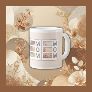 Benutzerdefiniertes Geschenk für die beste Mama 3- Jumbo-Tasse