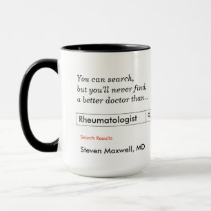 Benutzerdefiniertes Geschenk für Rheumatologen Tasse