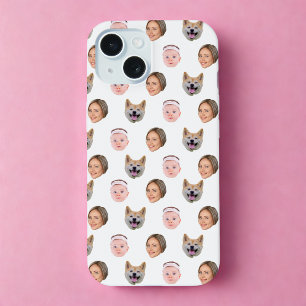 Benutzerdefiniertes Gesicht, Benutzerdefiniertes F iPhone 15 Hülle