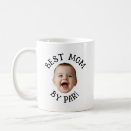 Benutzerdefiniertes Gesicht Beste Mama von Par Kaffeetasse