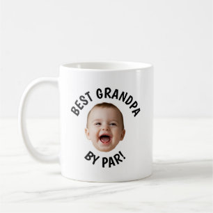 Benutzerdefiniertes Gesicht Bester Opa von Par Kaffeetasse