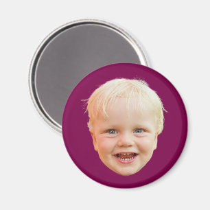Benutzerdefiniertes Gesicht Personalisiertes Bild  Magnet