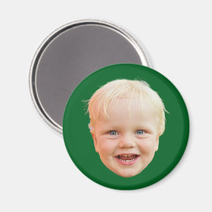 Benutzerdefiniertes Gesicht Personalisiertes Bild  Magnet