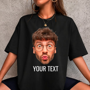 Benutzerdefiniertes Gesicht T-Shirt   Personalisie