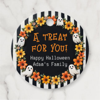 Benutzerdefiniertes Ghost-Halloween-Party - "Eine  Geschenkanhänger