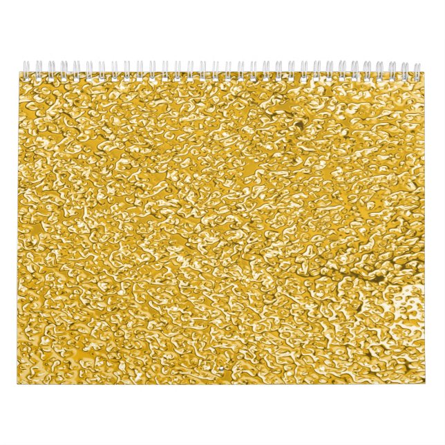Benutzerdefiniertes GOLD-Spritzer-Muster für benut Kalender (Titelbild)