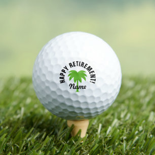 Benutzerdefiniertes Golfball-Set als Ruhestands-Ge Golfball