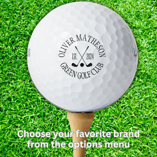 Benutzerdefiniertes Golfschläger-Logo Golfball