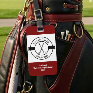 Benutzerdefiniertes Golfturnier erstellen Gepäckanhänger