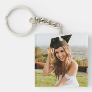 Benutzerdefiniertes Graduate-Foto Schlüsselanhänger
