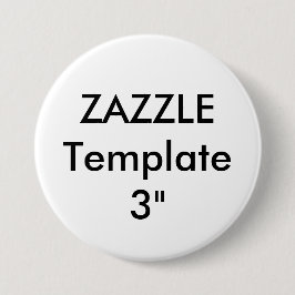 Benutzerdefiniertes großes 3" Round-Button-Button Button