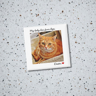 Benutzerdefiniertes großes Foto Personalisiertes H Magnet