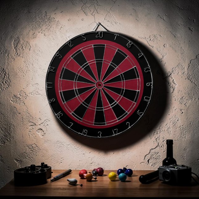 Benutzerdefiniertes Grunge Rot Spiel Dartscheibe (Von Creator hochgeladen)