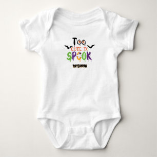 Benutzerdefiniertes Halloween-Bodysuit, benutzerde Baby Strampler