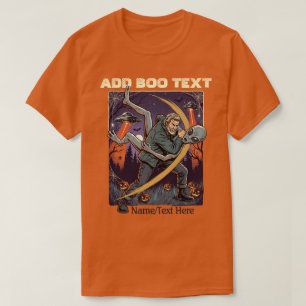 Benutzerdefiniertes Halloween Boo Shirt Personalis