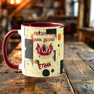 Benutzerdefiniertes Halloween - Grusel Fledermaus  Tasse