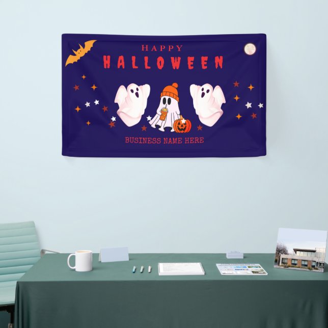 Benutzerdefiniertes Halloween-Logo für kleine Unte Banner (Messeveranstaltung)