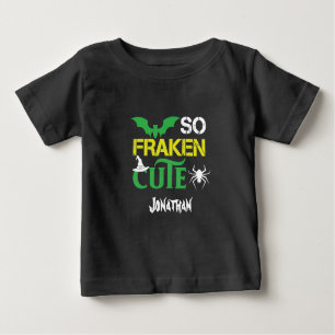 Benutzerdefiniertes Halloween so zersplitterter Ni Baby T-shirt