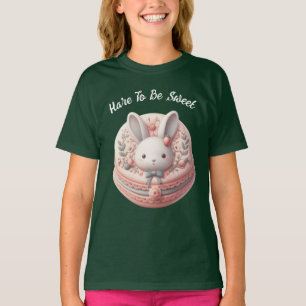 Benutzerdefiniertes Hase-soll-süß-süßes-Hasen-Maca T-Shirt