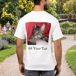 Benutzerdefiniertes Haustier-Foto und optionaler T T-Shirt