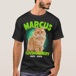 Benutzerdefiniertes Haustier-Gedenkfoto-Bootleg-Ra T-Shirt