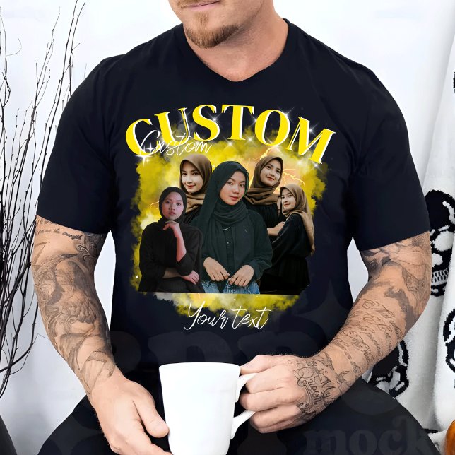 Benutzerdefiniertes Haustier, Retro Graphic 90s He T-Shirt (Von Creator hochgeladen)