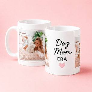 Benutzerdefiniertes Haustierfoto - Dog Mom Era Kaffeetasse