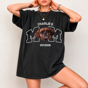Benutzerdefiniertes Haustierfoto Gesicht personali T-Shirt