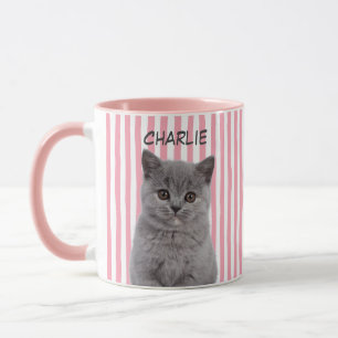 Benutzerdefiniertes Haustierfoto Katze Hund Besitz Tasse