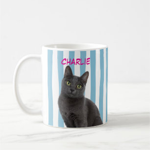 Benutzerdefiniertes Haustierfoto Katze Mama Hundel Kaffeetasse