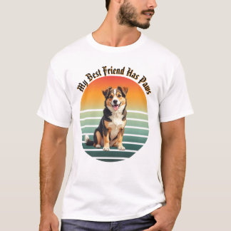 Benutzerdefiniertes Haustierfoto Mein bester Freun T-Shirt