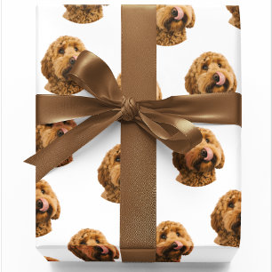 Benutzerdefiniertes Haustierfoto   Personalisiert  Geschenkpapier
