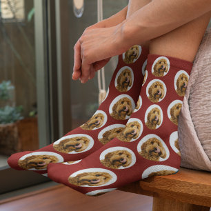 Benutzerdefiniertes Haustierfoto Personalisierte Socken