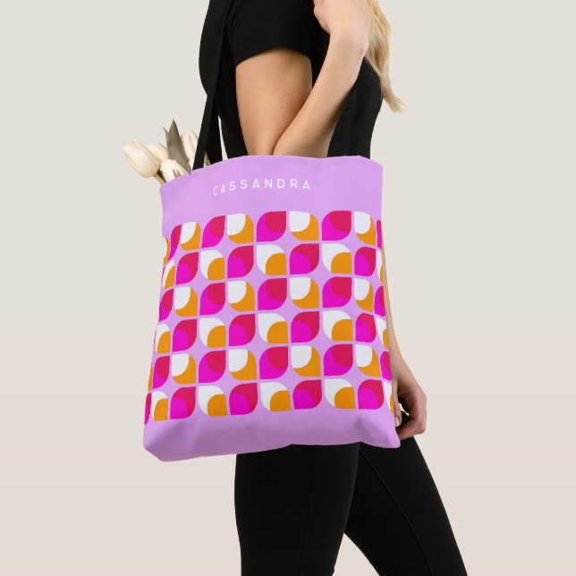 Benutzerdefiniertes helles Sommer-Pink-Orange Retr (Von Nahem)