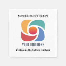 Benutzerdefiniertes Hinzufügen des Party für Ihr U Serviette