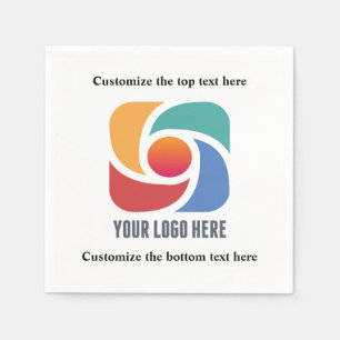 Benutzerdefiniertes Hinzufügen des Party für Ihr U Serviette