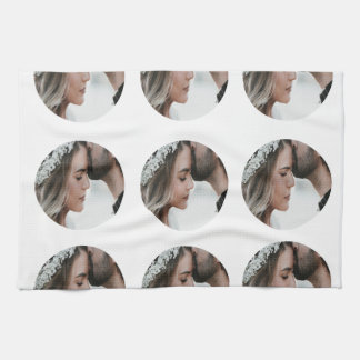 benutzerdefiniertes Hinzufügen eines kreisförmigen Geschirrtuch