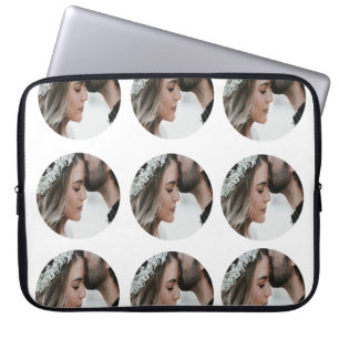 benutzerdefiniertes Hinzufügen eines kreisförmigen Laptopschutzhülle