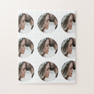 benutzerdefiniertes Hinzufügen eines kreisförmigen Puzzle